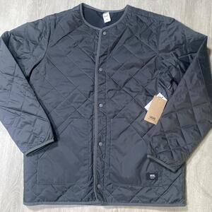 Men's Vans Storm Water Resistant Mission REVERSIBLE Quilted Jacket S